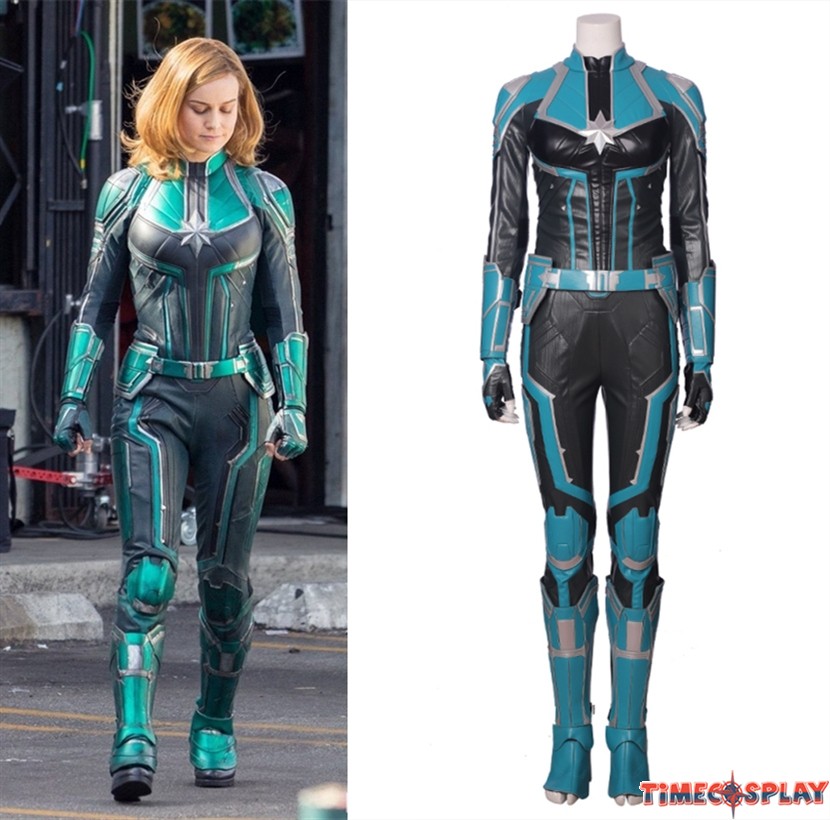 2019 Captain Marvel Cosplay Costume Carol Danvers Cosplay